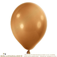 Latexballon Rund Gold Farbe 060 Metallic Ø30cm = 12inch Umf. 95cm