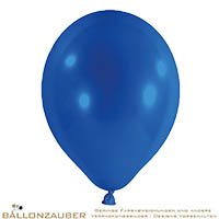 Latexballon Rund Blau Dunkelblau Farbe 079 Metallic Ø30cm = 12inch Umf. 95cm