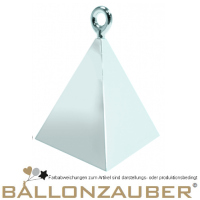 Gewicht Ballongewicht Pyramide silber Ballon-Dekoration Pyramide div. siehe Varianten