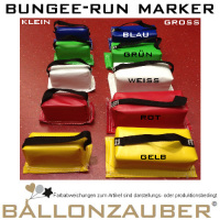 Bungee-Run Marker klein Bungee-Bricks mit Klett Pads diverse Farben Hüpfburg