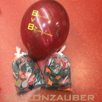 100 Latexballons Rund Werbeballons von Ballonzauber bunt Ø30cm = 11inch Umf. 95cm