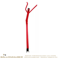 Skydancer zur MIETE 6 Meter Einbeiner m. Armen rot Werbung Eyecatcher