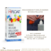 Schwebezeitverlängerer Einzelfüllung Ultra HiFloat für einen 11inch-Latexballon