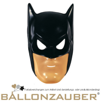 Maske Batman Schwarz, Hautfarben