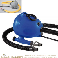 Elektrogebläse 400Watt,950l/min,150mb(2,2psi) f.230V unifbg z.B. ideal f. Crowdbälle