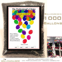 Ballonnetz Rhrennetz Reli-A-Drop schwarz Ballonregen fr 1000 Ballons