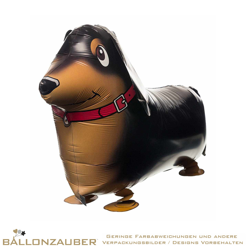 Folienballon Airwalker Dog Bassotto