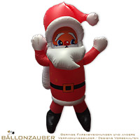 PVC Weihnachtsmann 180 cm 60% SALE