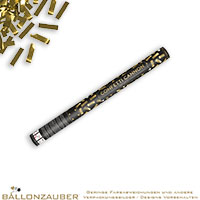 Konfettikanone 60cm Folienkonfetti Gold