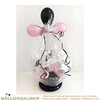 Verpackungsballon Geschenkballon Kat. 1 Basis transparent