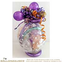 Verpackungsballon Geschenkballon Kat. 4 Exclusiv transparent