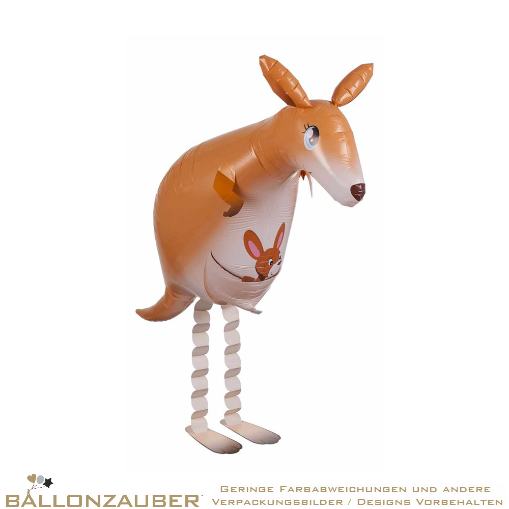 Folienballon Airwalker Kangaroo Canguro