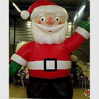Figur Nikolaus Weihnachtsmann 5m Winter Weihnachten Dekoration