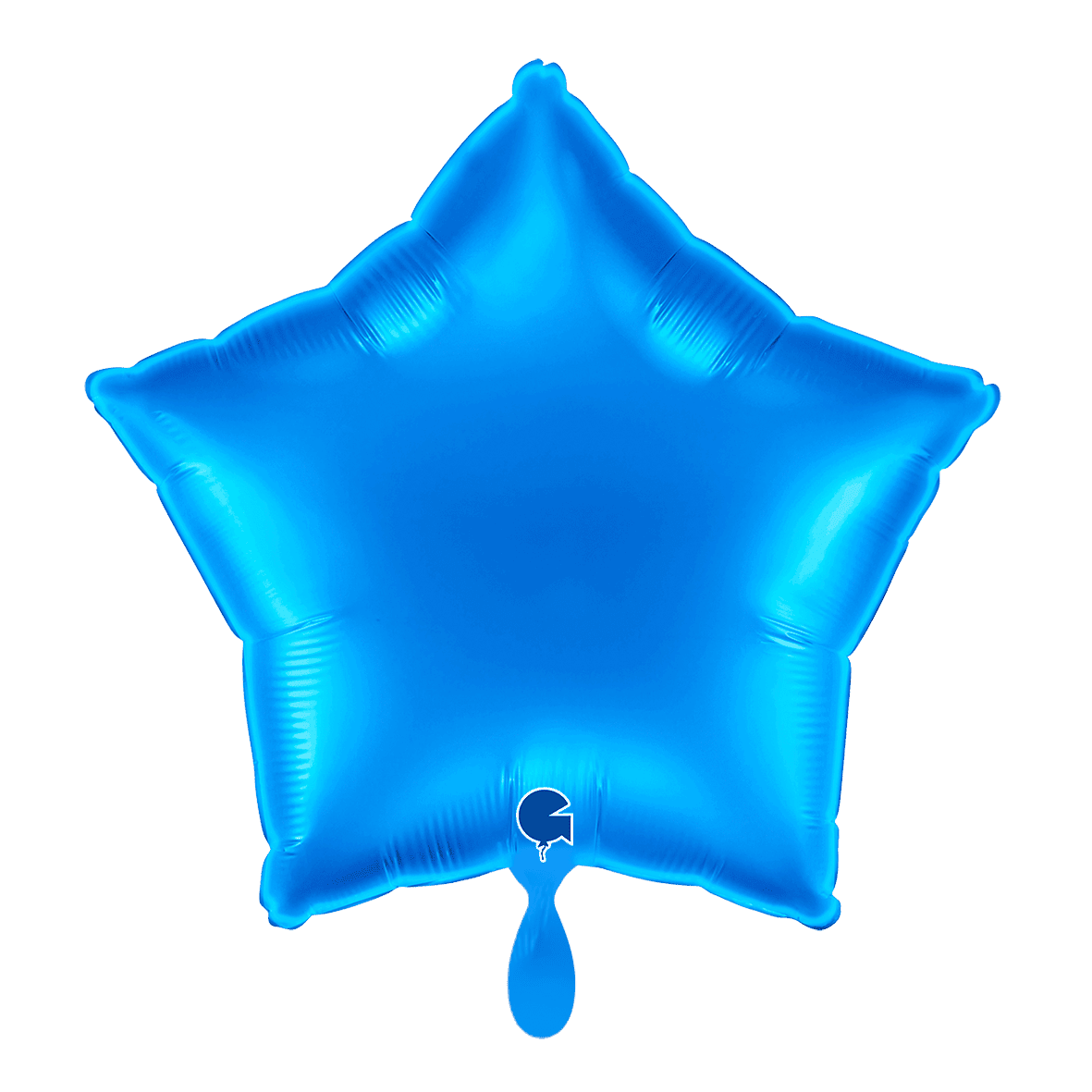 Folienballon - Stern - Blau - 45cm