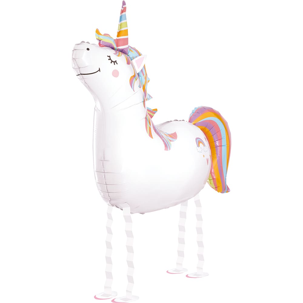 Folienballon - Airwalker - Einhorn - 91cm 