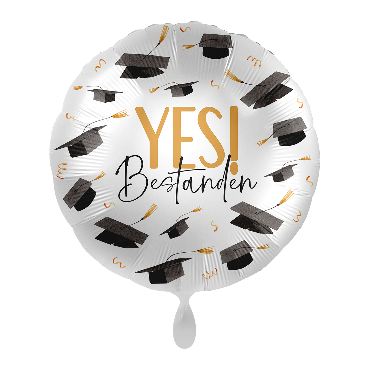 Folienballon - Yes bestanden - 45cm 