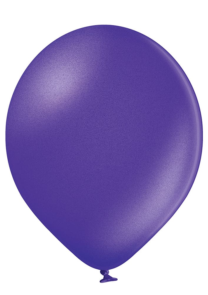 Latexballon - Lila Metallic - 30cm