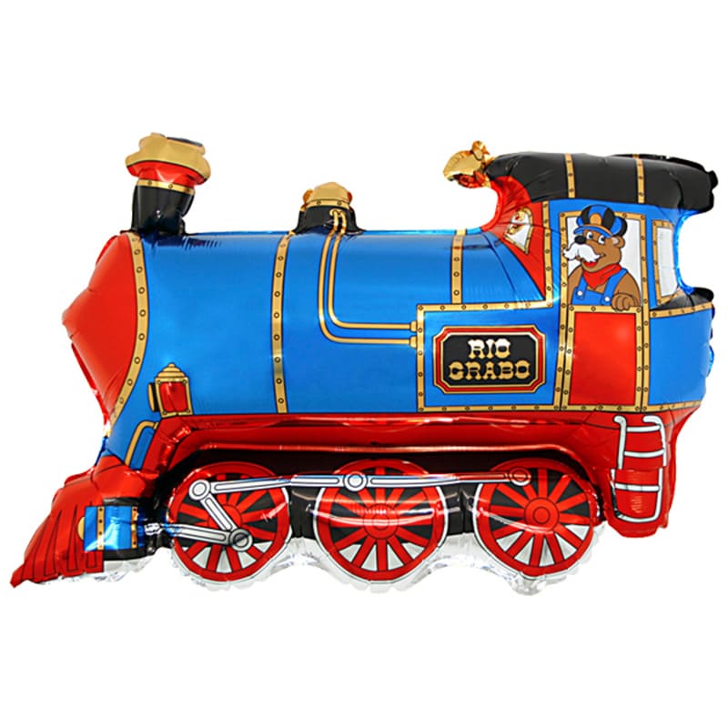 Folienballon - Lokomotive - 81cm   