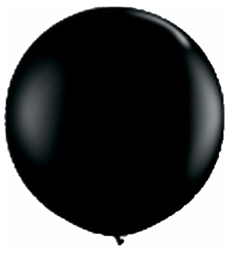Riesenballon - Schwarz - 80cm