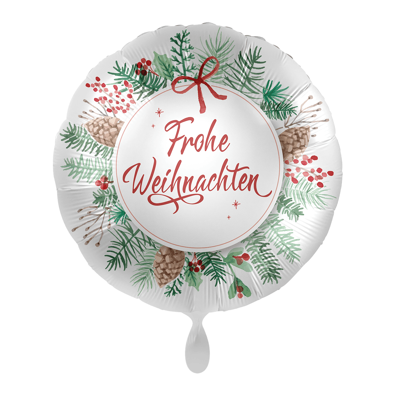 Folienballon - Pinewood Christmas - 45cm