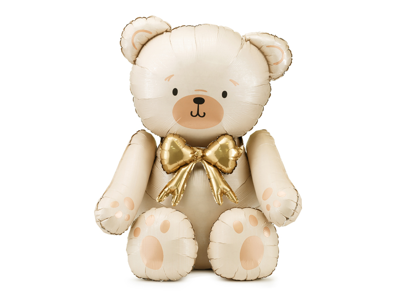 Folienballon - Sitzender Teddy - 83cm