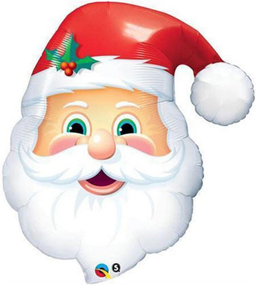 Folienballon - Weihnachtsmann - 81cm 