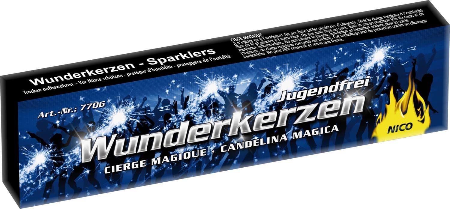 Wunderkerzen - 18cm - 40 Stück