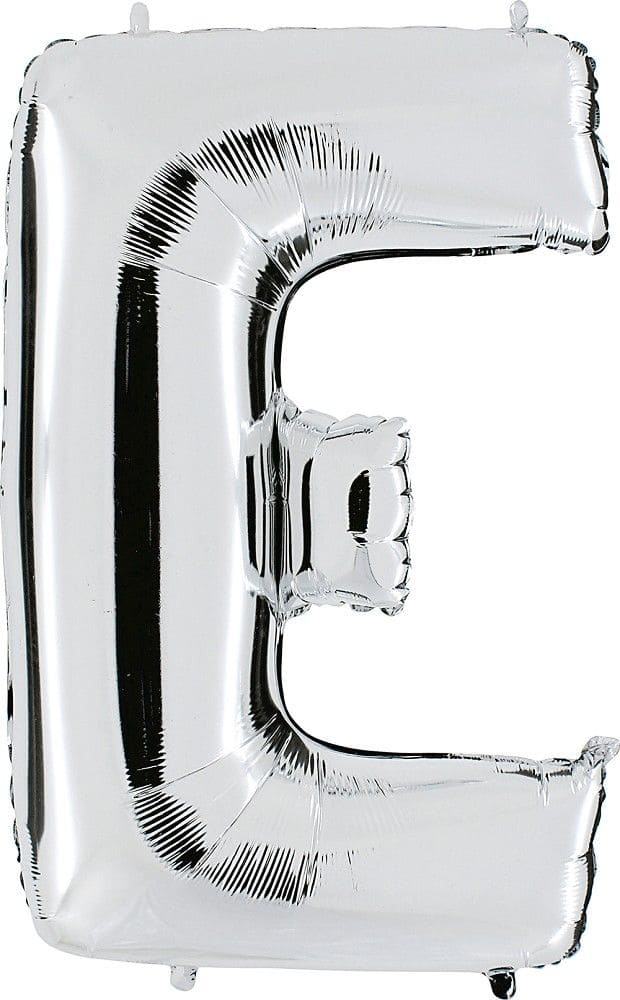 Folienballon - Buchstabe E - Silber
