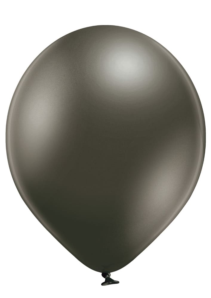 Latexballon - Anthrazit Glossy - 30cm