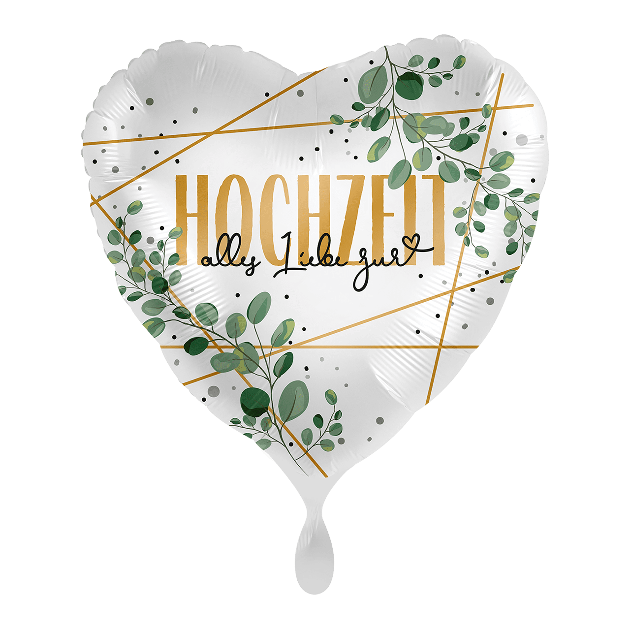 Folienballon - Alles Liebe zur Hochzeit - 45cm