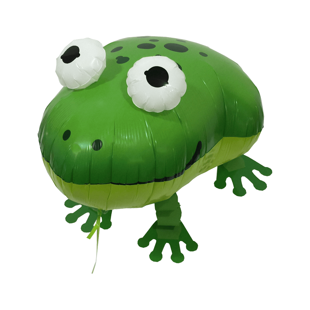 Folienballon - Airwalker - Frosch - 56cm