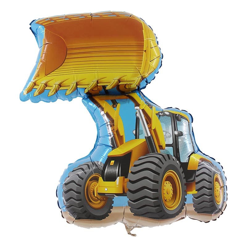 Folienballon - Radlader - 81cm   