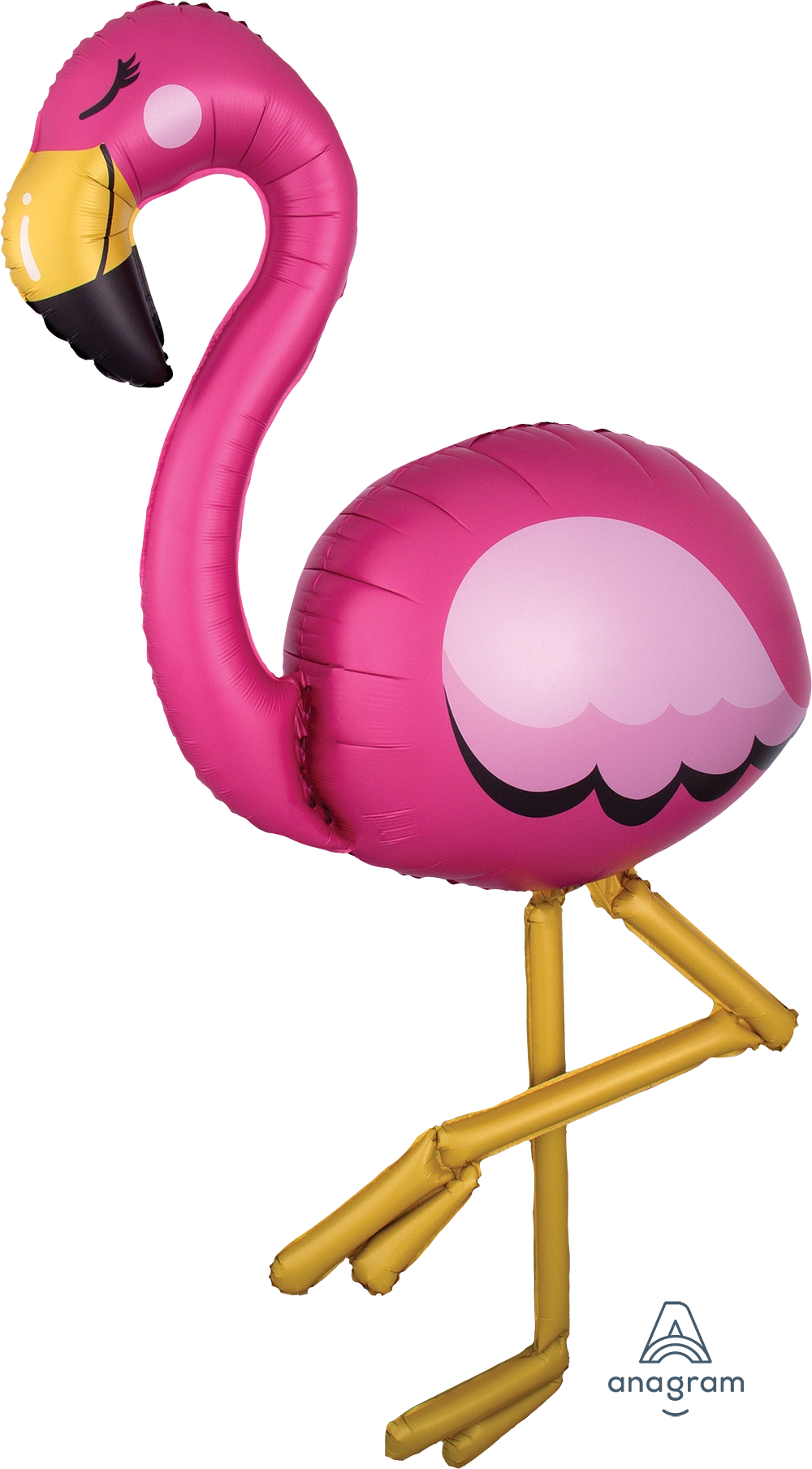 Folienballon - Airwalker - Flamingo  - 172cm