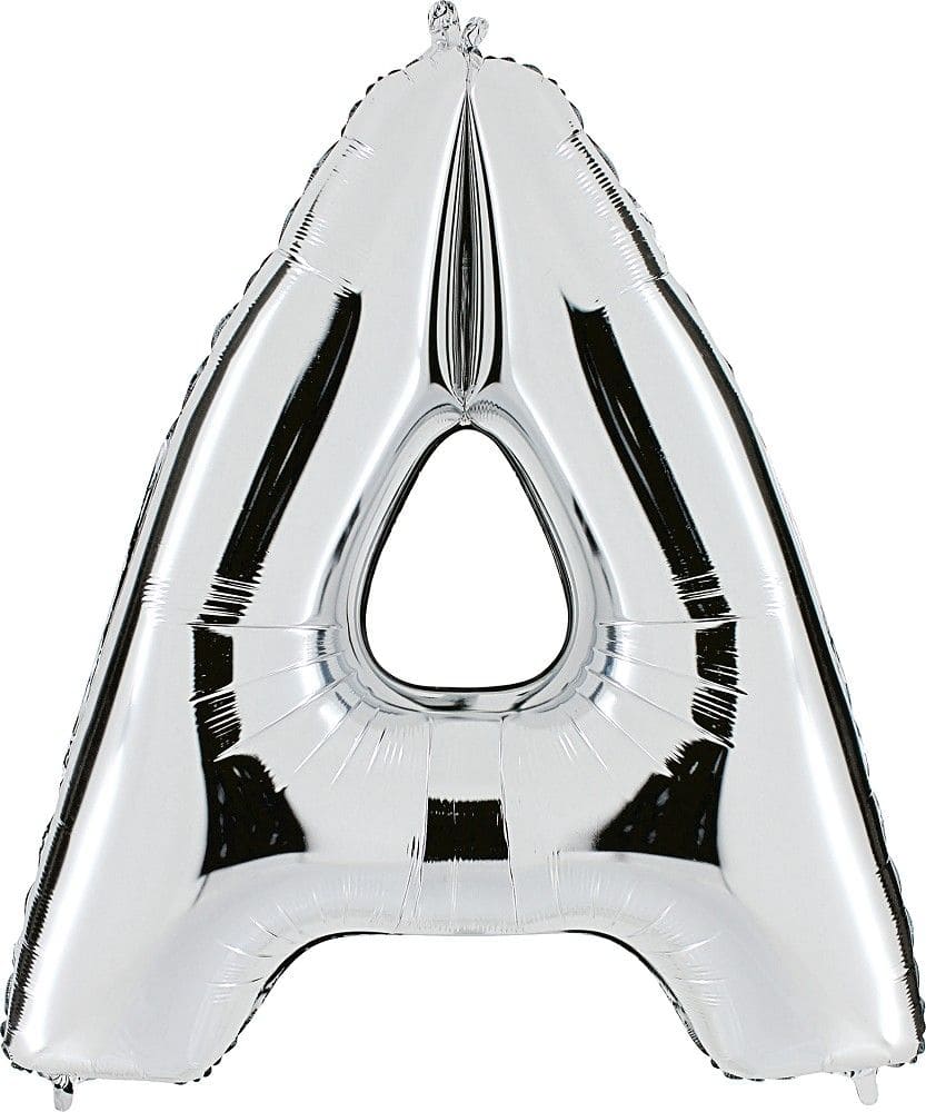 Folienballon - Buchstabe A - Silber