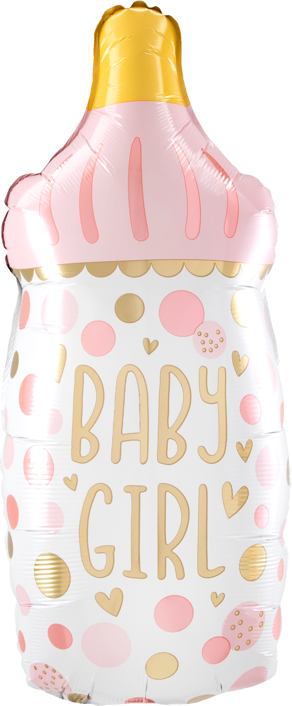Folienballon - Babyflasche Girl - 51cm
