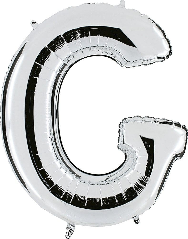 Folienballon - Buchstabe G - Silber