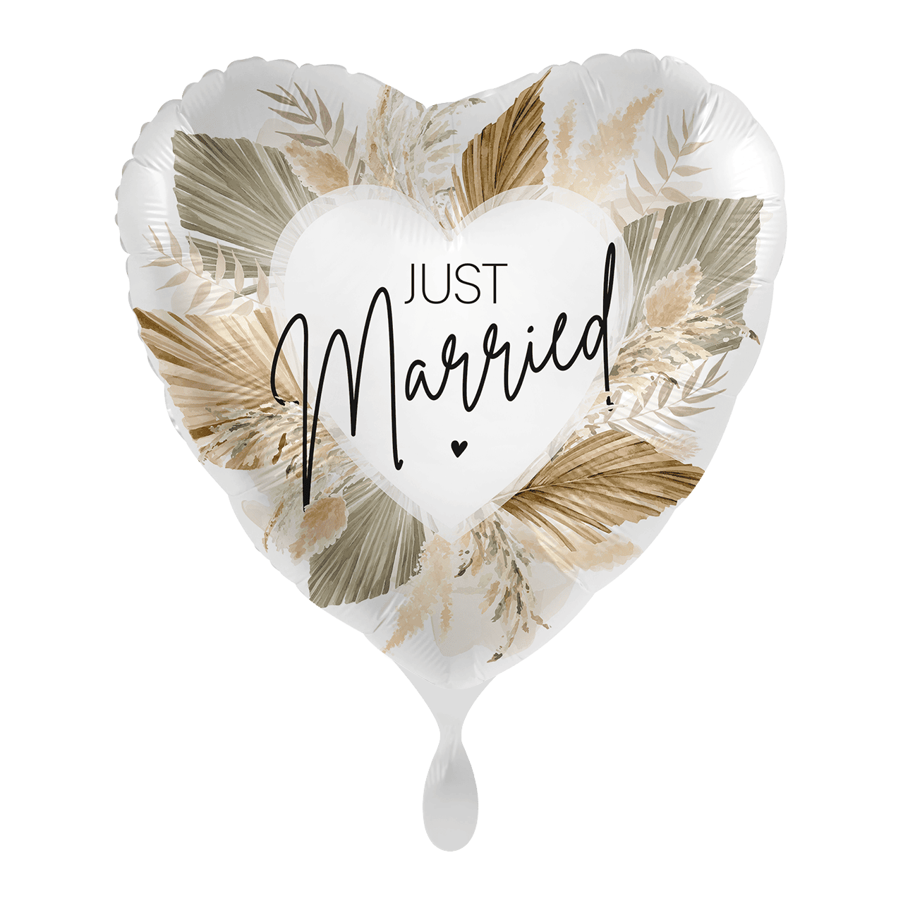 Folienballon - Bohemian Just Married - 45cm 