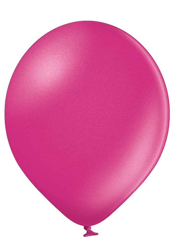 Latexballon - Pink Metallic - 30cm
