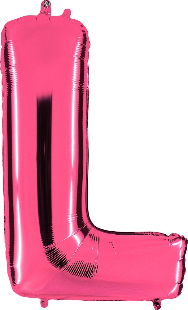 Folienballon - Buchstabe L - Pink 