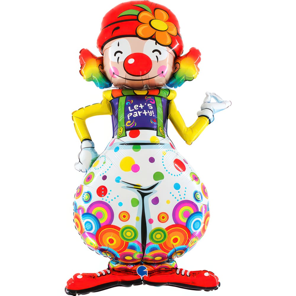 Folienballon - Party Clown - 124cm