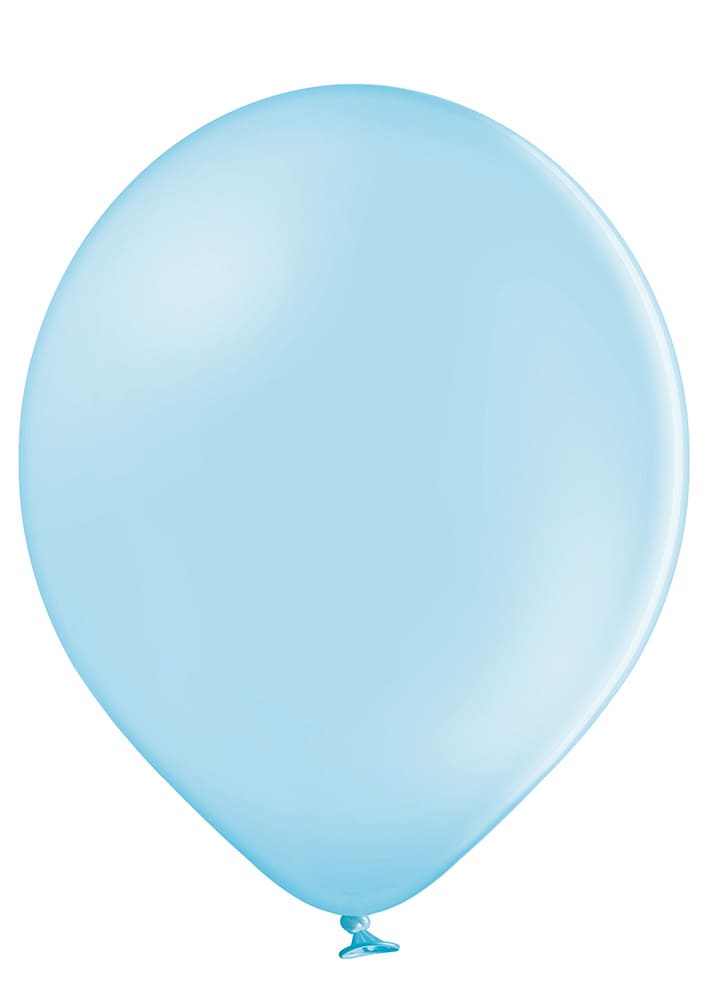 Latexballon - Hellblau Pastell - 12cm 