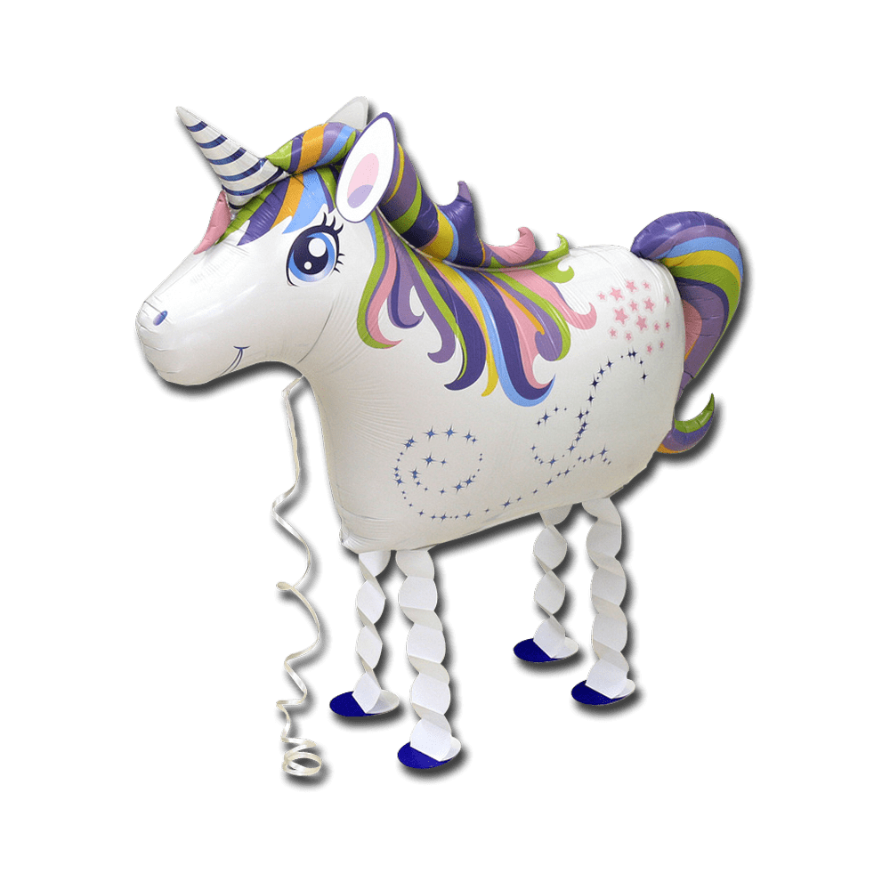 Folienballon - Airwalker - Einhorn - 63cm