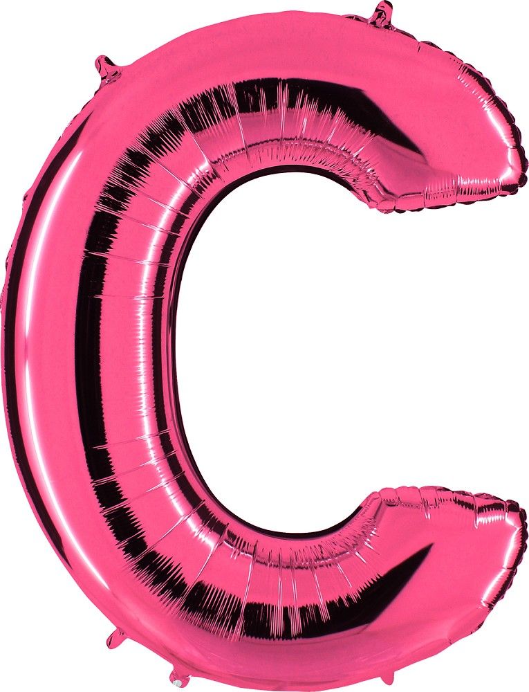 Folienballon - Buchstabe C -Pink 